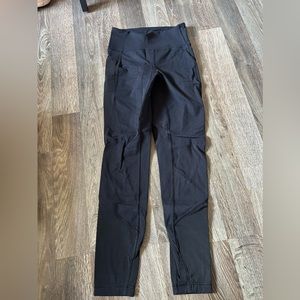 Black Lululemon High Wasted Leggings